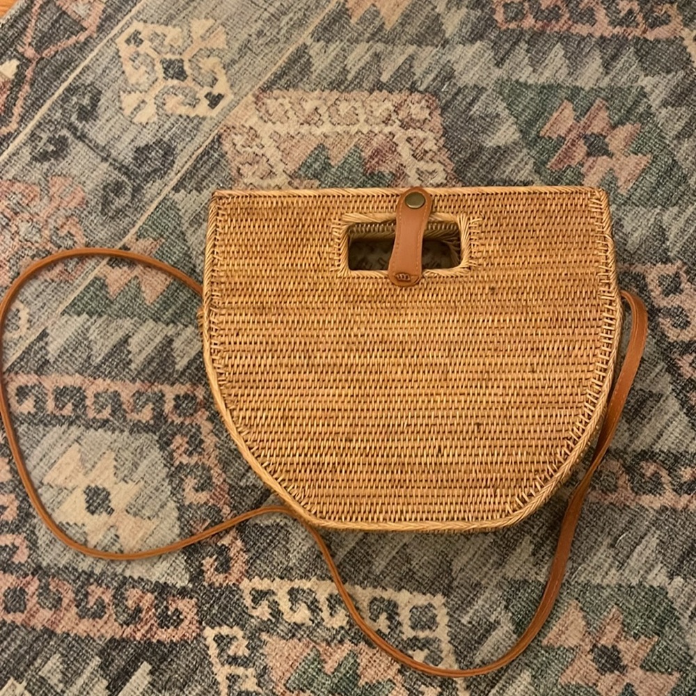 Anthropologie Brown Crossbody Bag - Picture 5 of 5